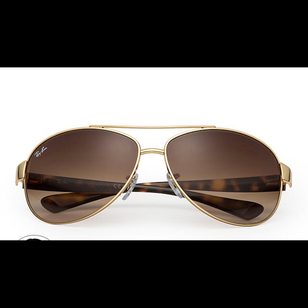 RAY-BAN Gold & Tortoise Aviators